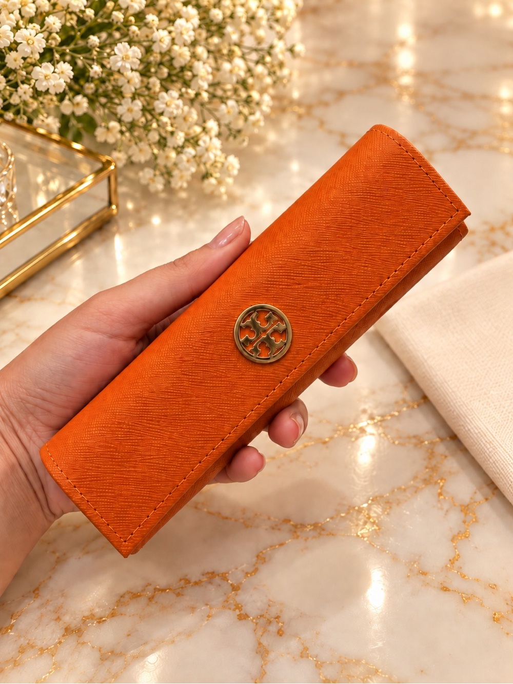 TORY BURCH Small Eyeglasses Case